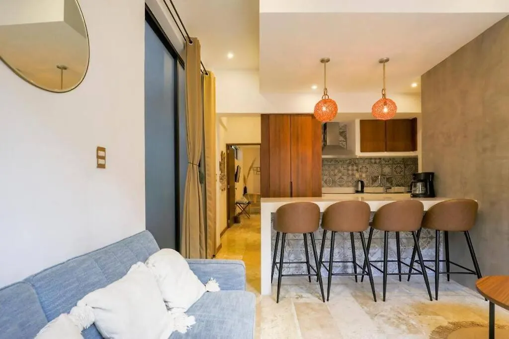 Lujoso Departamento Con Alberca Privada Pb2 Apartment Tulum
