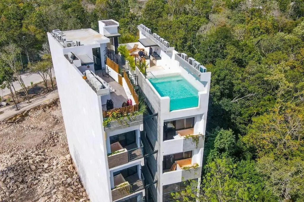 Lujoso Departamento Con Alberca Privada Pb2 Apartment Tulum