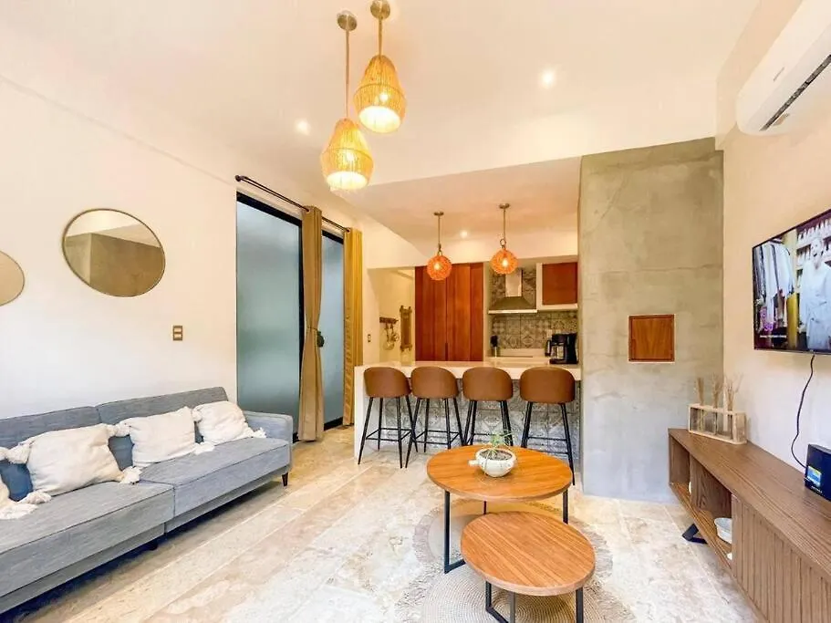 Lujoso Departamento Con Alberca Privada Pb2 Apartment Tulum