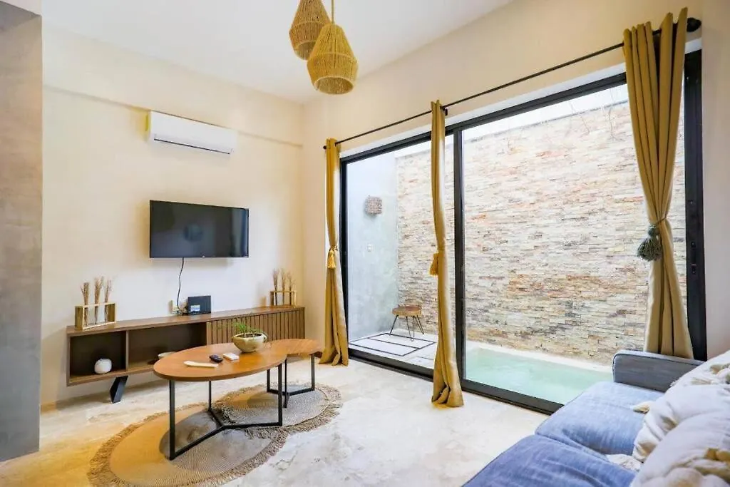 Lujoso Departamento Con Alberca Privada Pb2 Apartment Tulum