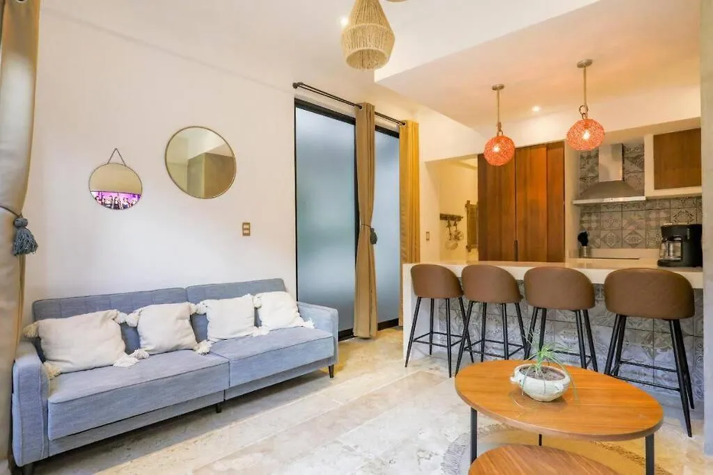Lujoso Departamento Con Alberca Privada Pb2 Apartment Tulum
